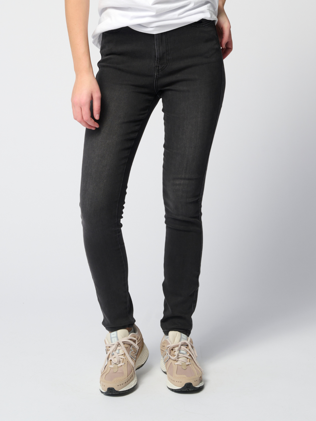 De Originale Performance Skinny Jeans - Washed Black Denim