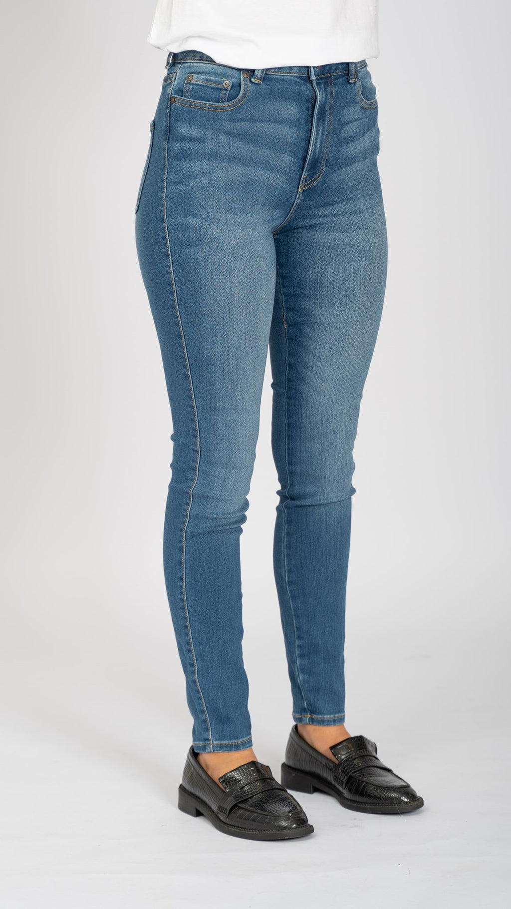 De Originale Performance Skinny Jeans - Light Blue Denim