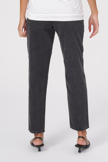 De Originale Performance Mom Jeans - Washed Black Denim