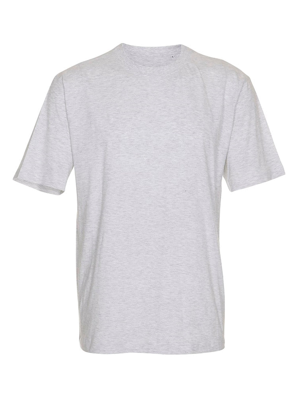 Oversized T-shirt - Lysegrå Meleret