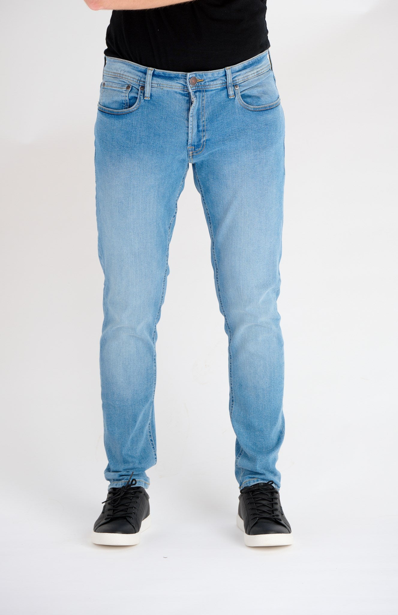 De Originale Performance Jeans (Slim) - Light Blue Denim - TeeShoppen - Blå