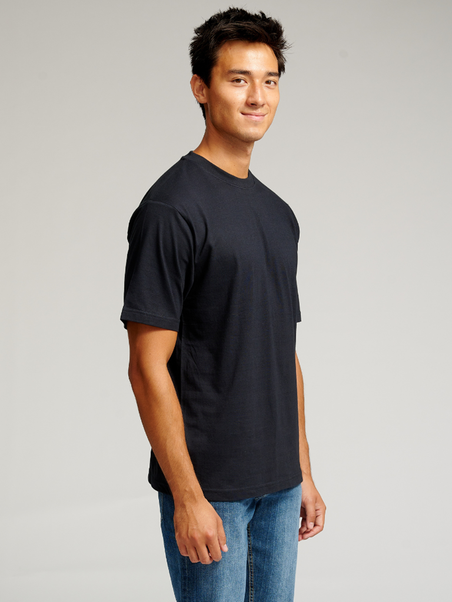 Oversized T-shirt - Dark Navy - TeeShoppen - Blå 2