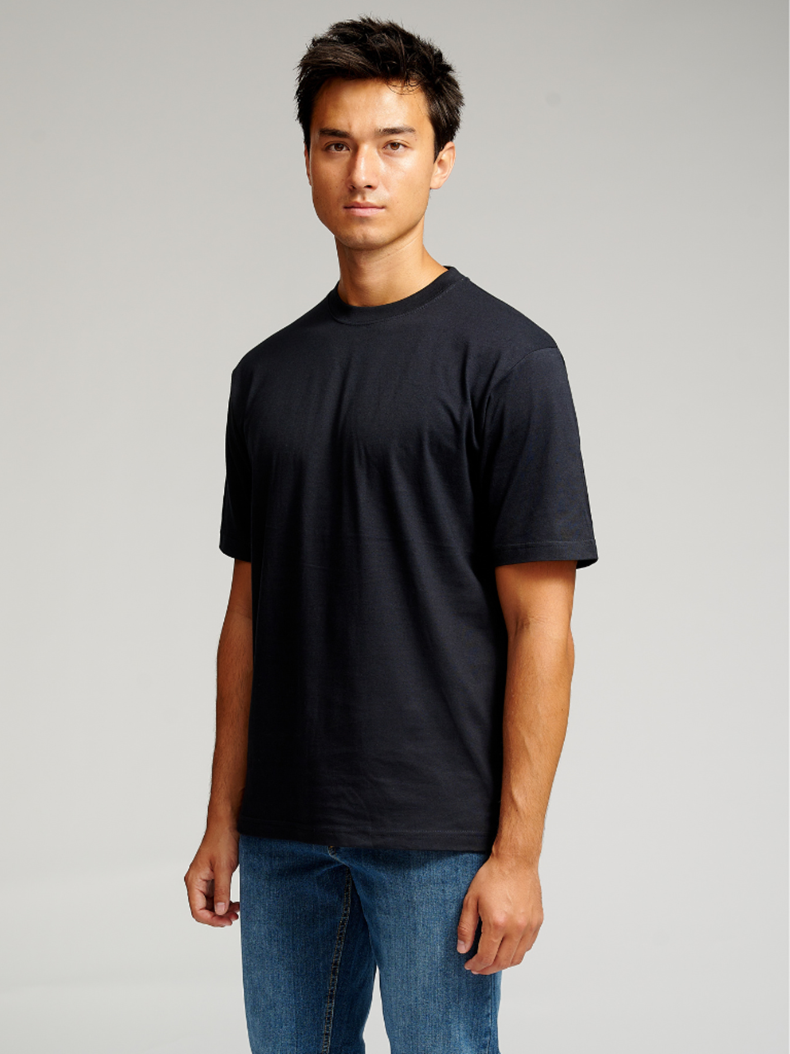 Oversized T-shirt - Dark Navy - TeeShoppen - Blå 3