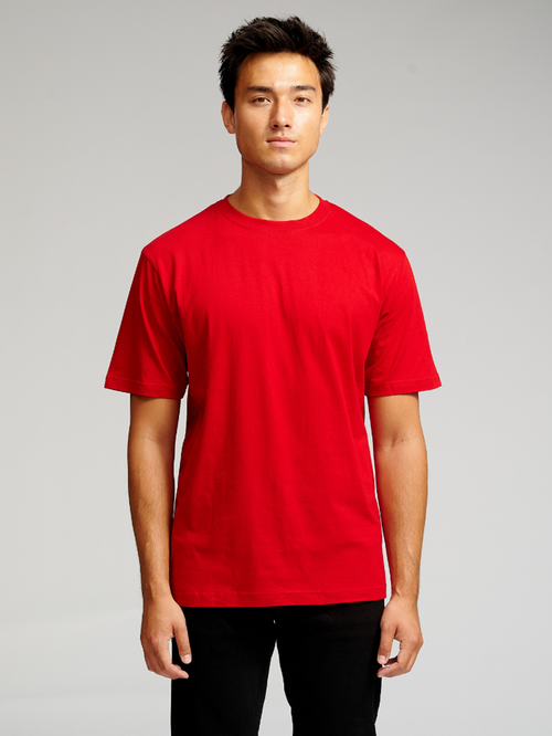 Oversized T-shirt - Danmarks Rød - TeeShoppen - Rød