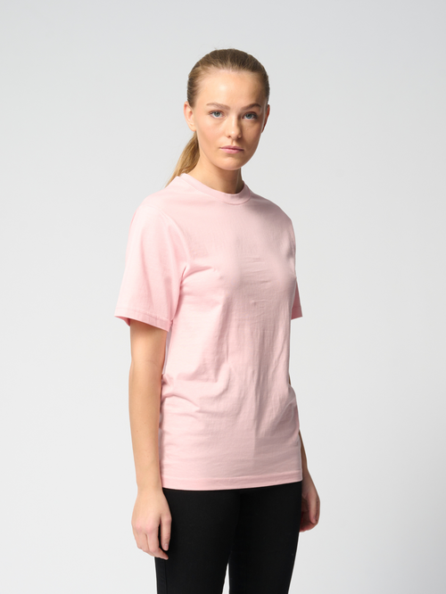 Oversized t-shirt - Rose - TeeShoppen - Lyserød