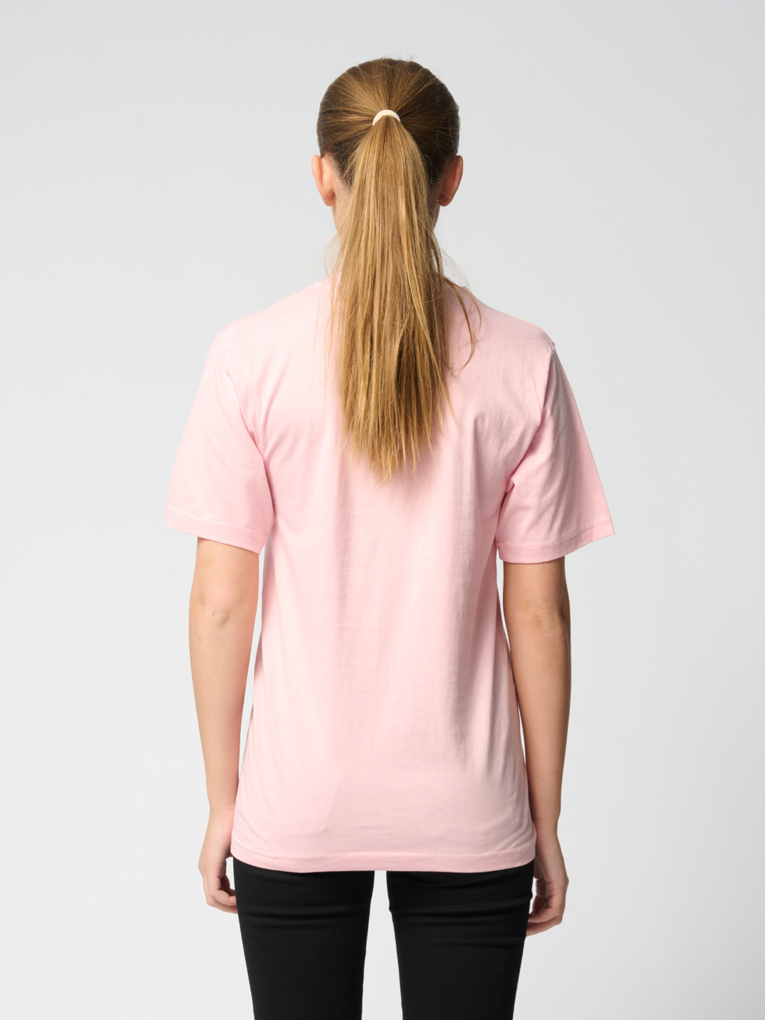 Oversized t-shirt - Rose - TeeShoppen - Lyserød 4