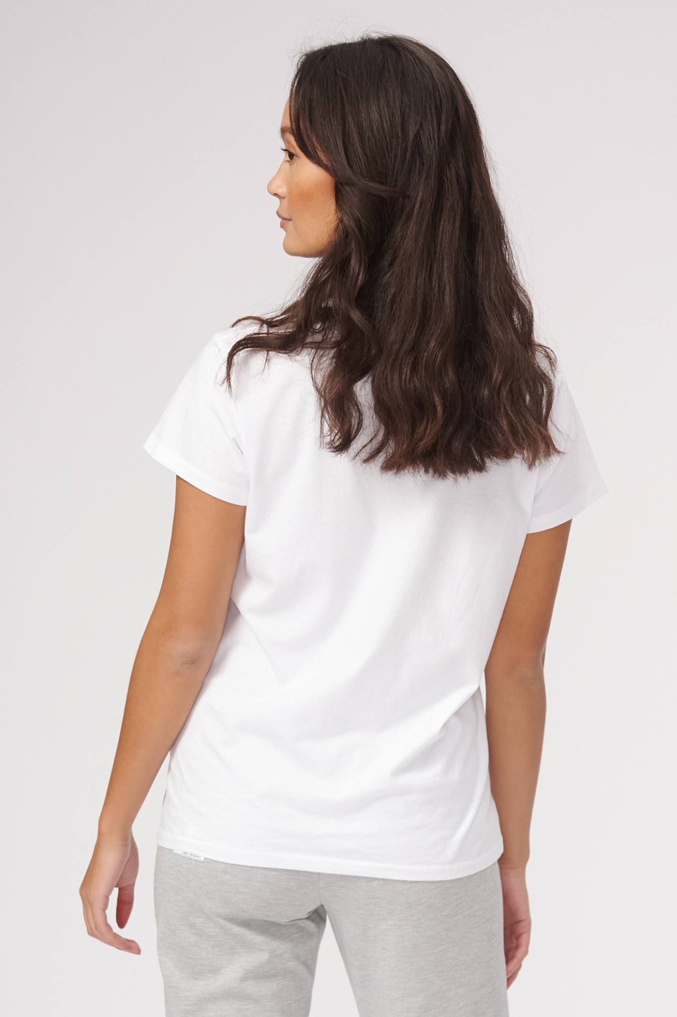 Basic T-shirt - Hvid - TeeShoppen - Hvid 2