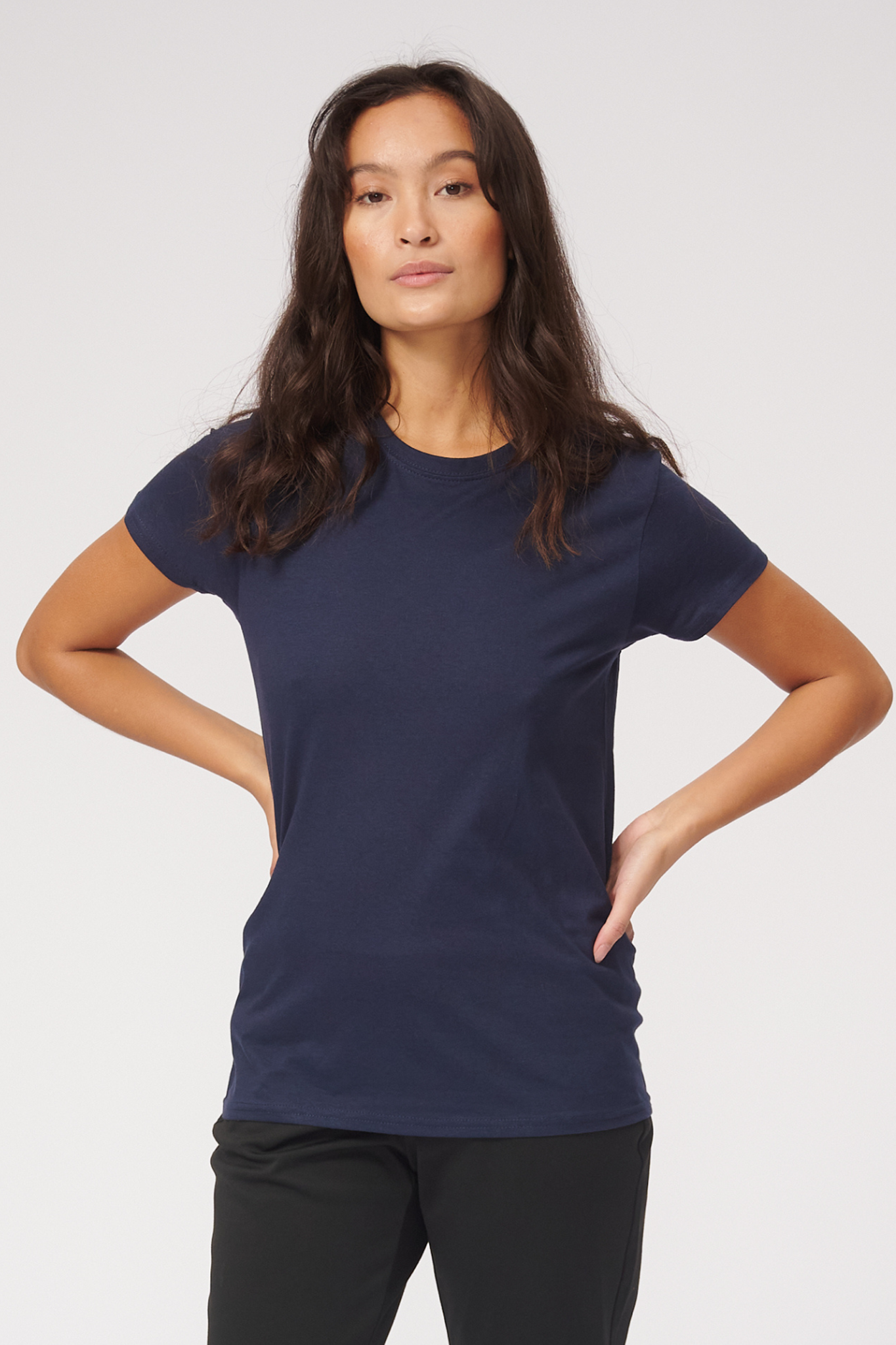 Basic T-shirt - Navy - TeeShoppen - Blå 3