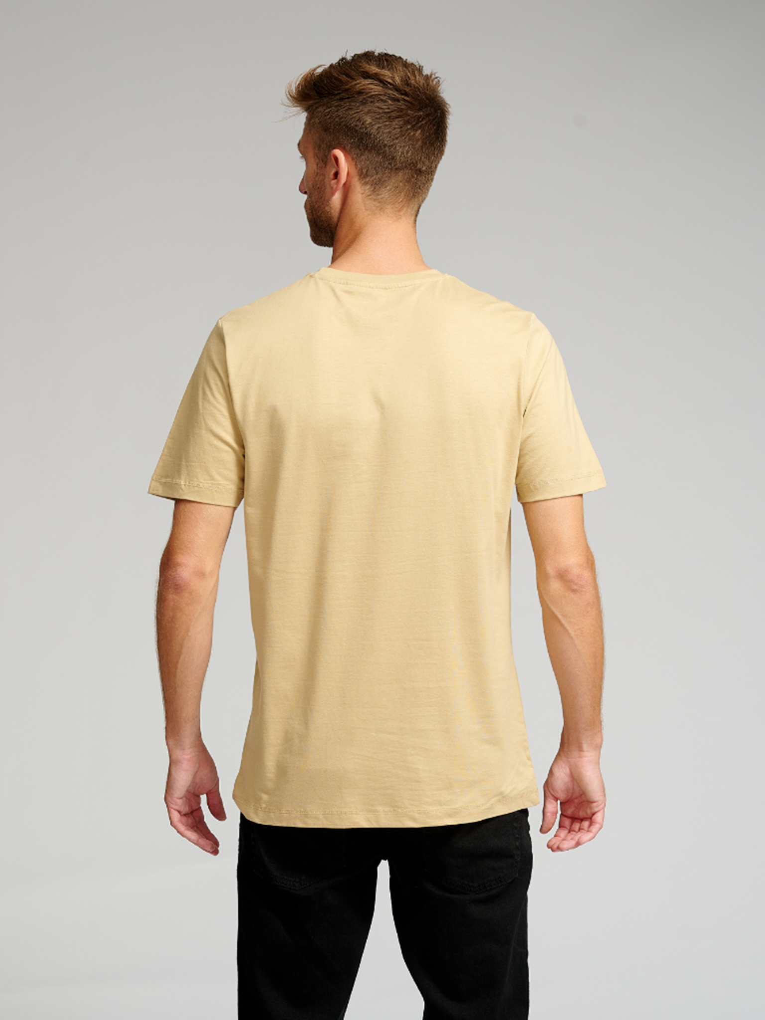 Basic T-shirt - Sand - TeeShoppen - Sand/Beige 4