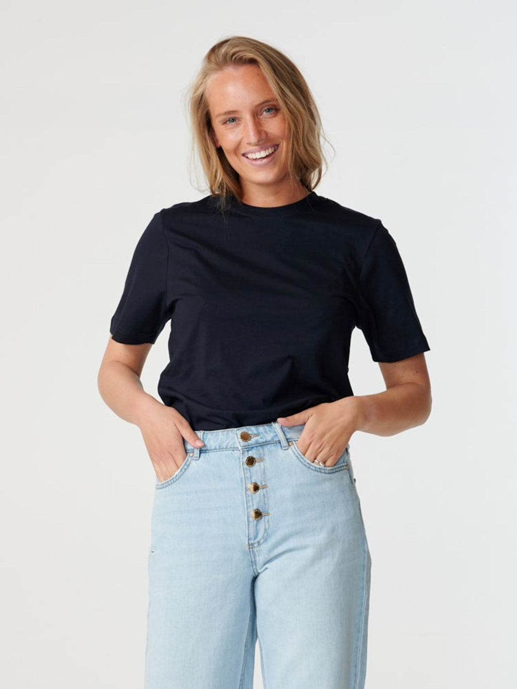 Boyfriend Tee - Sort
