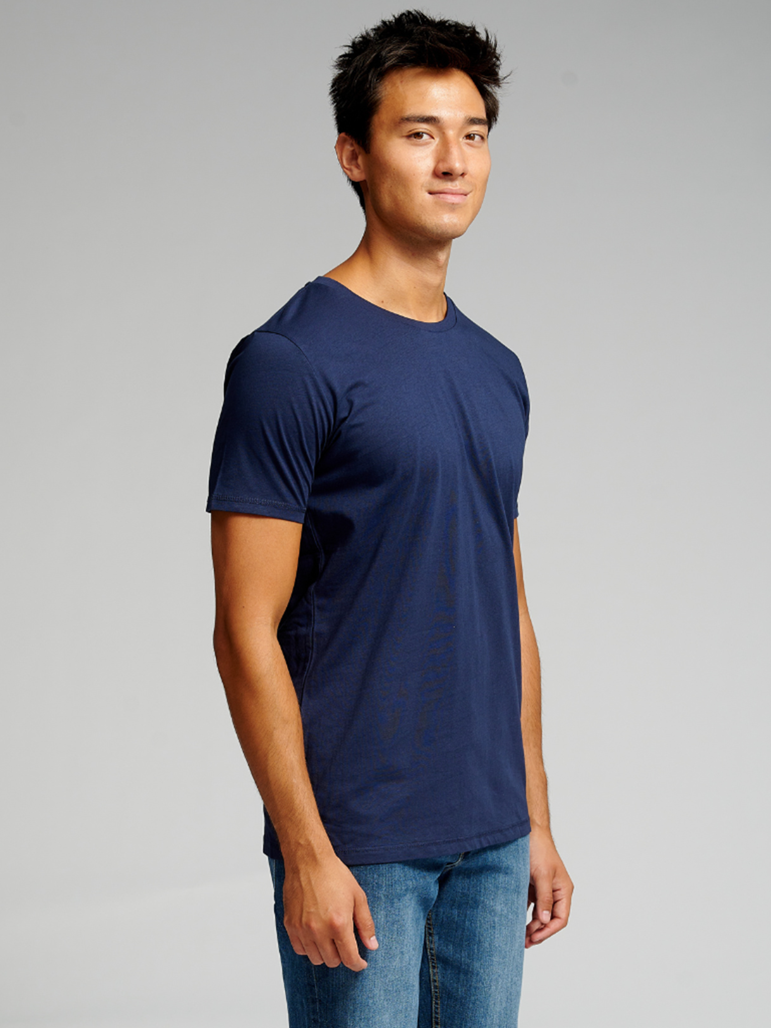 Muscle T-shirt - Navy - TeeShoppen - Blå 5
