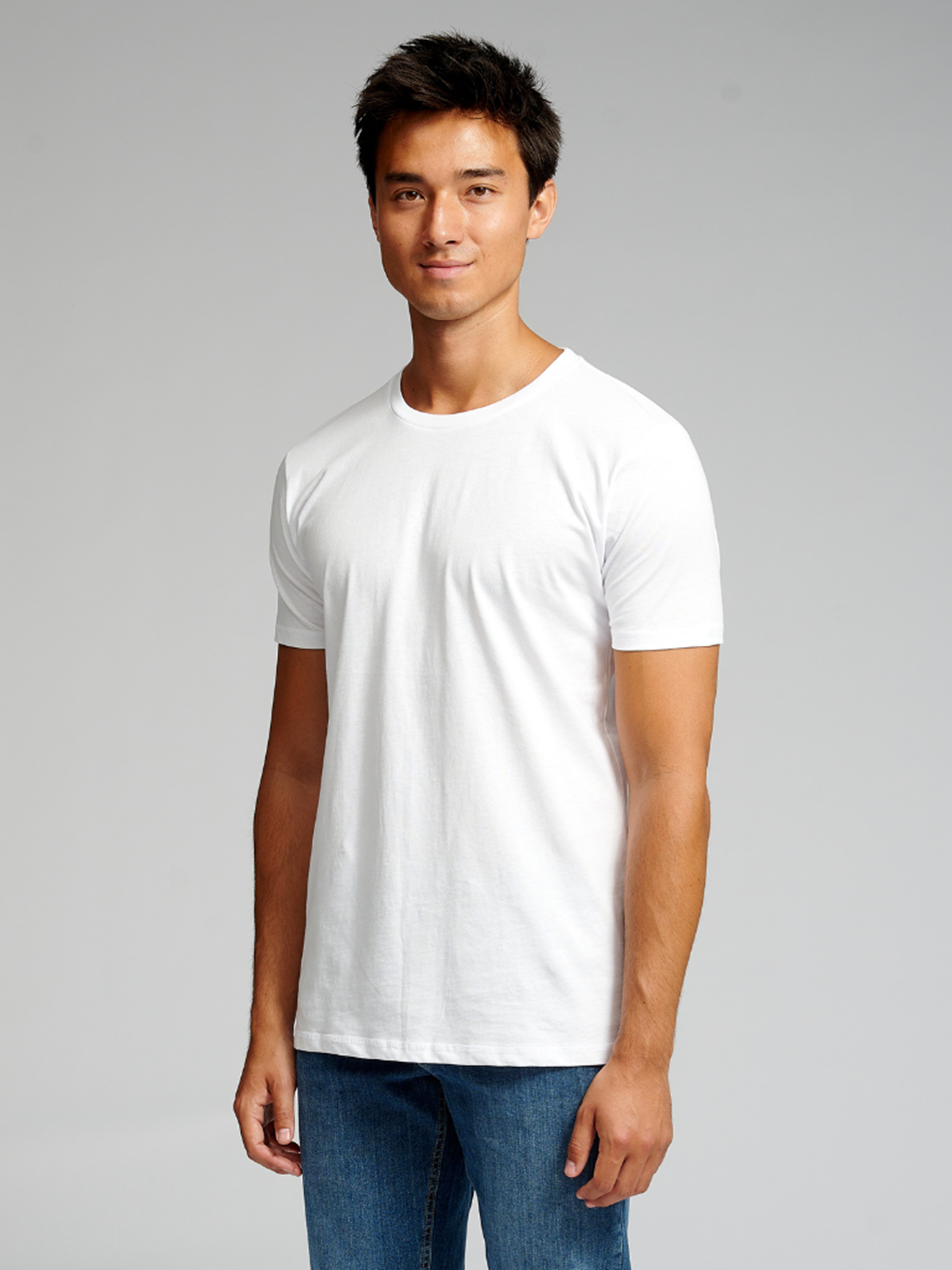 Muscle T-shirt - Hvid - TeeShoppen - Hvid 5