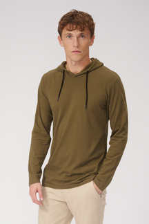 Light hoodie - Oliven