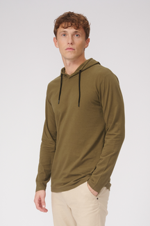 Light hoodie - Oliven