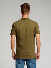 Muscle Polo Shirt - Armygrøn