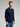 Muscle langærmet Polo Shirt - Navy - TeeShoppen - Blå 2