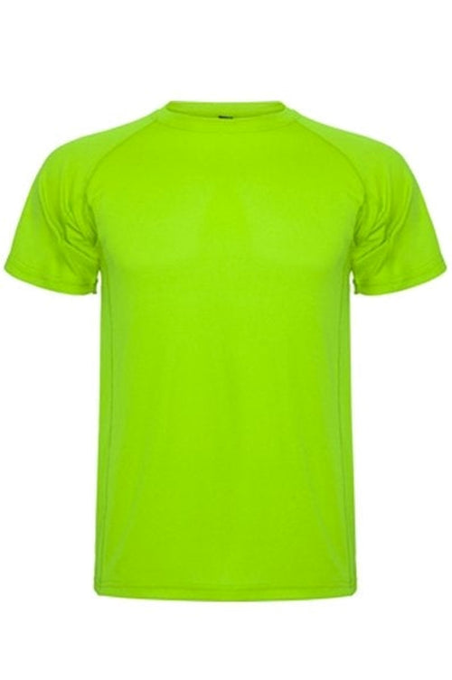 Trænings T-shirt - Lime Grøn - TeeShoppen - Grøn