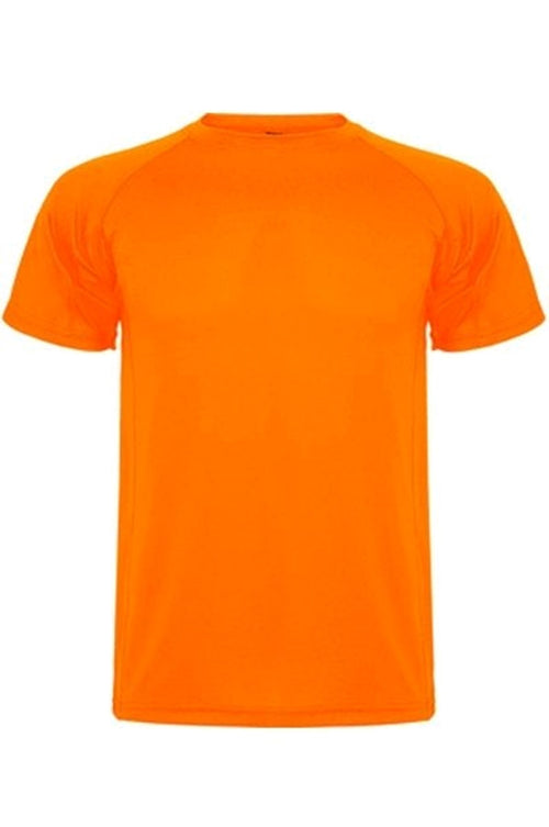Trænings T-shirt - Orange - TeeShoppen - Orange