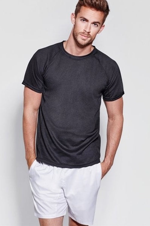 Trænings T-shirt - Sort - TeeShoppen - Sort