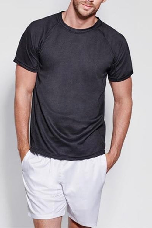 Trænings T-shirt - Sort - TeeShoppen - Sort