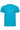 Trænings T-shirt - Turkis blå - TeeShoppen - Hvid