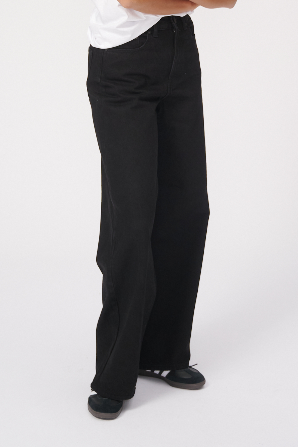 De Originale Performance Wide Jeans - Black Denim